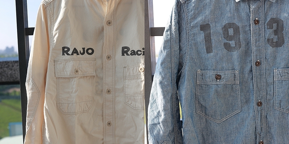 [一六雙開] Freewheelers "RAJO MORTOR CO." & "SMOKIN' JOE" shirt