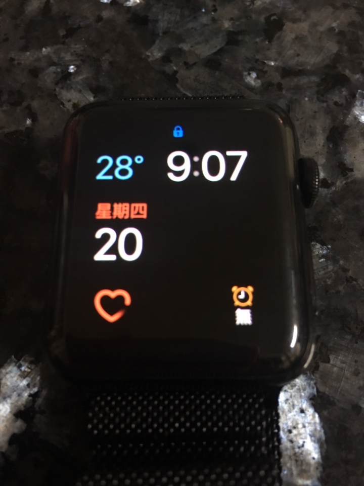請問 錶面的月份不見了(組合) ...
