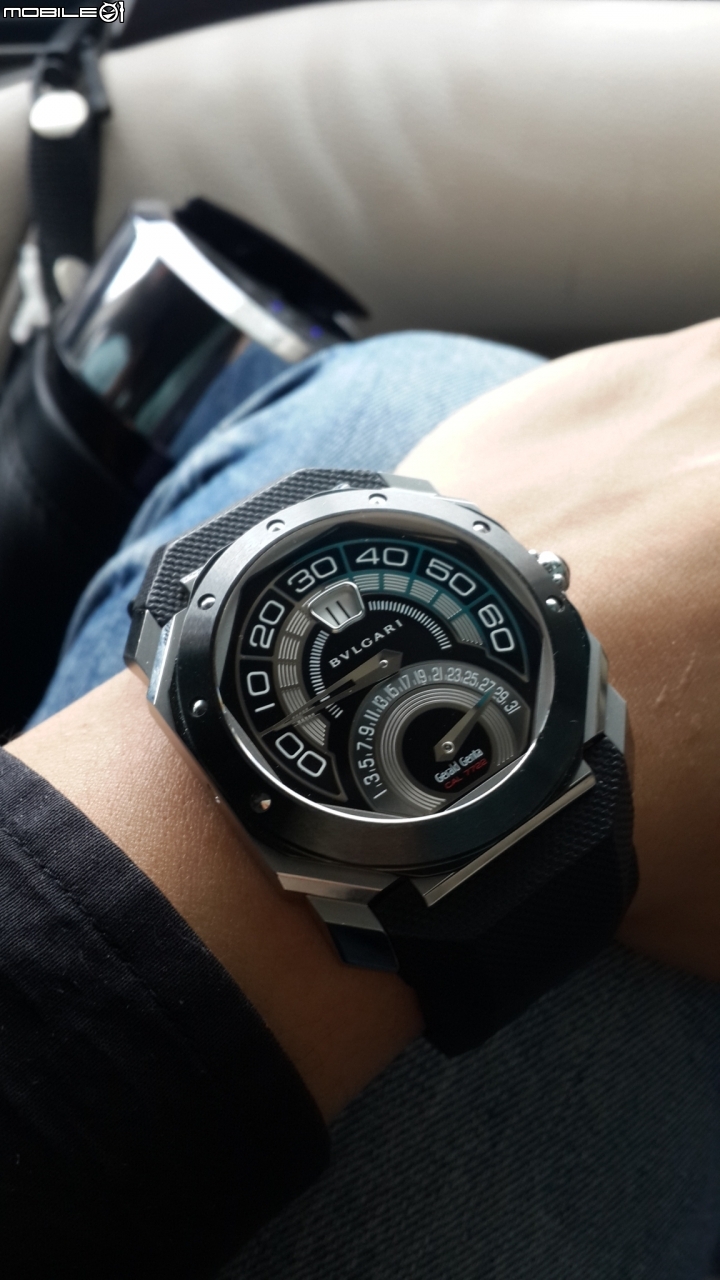 BVLGARI  OCTO逆跳 入手摟