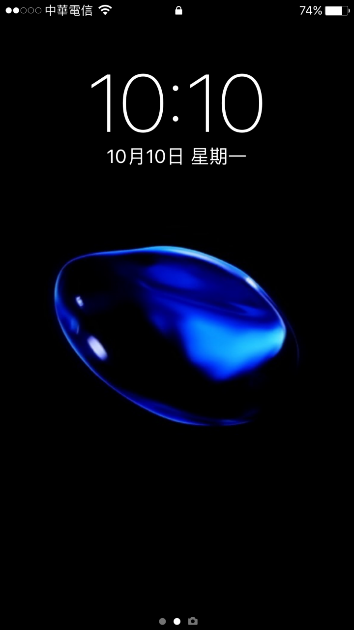 水滴的Live Photo