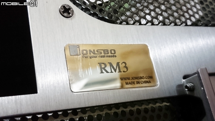 [開箱-機殼]喬思伯 RM3 玻璃 鈦灰色版....外加新Power事件