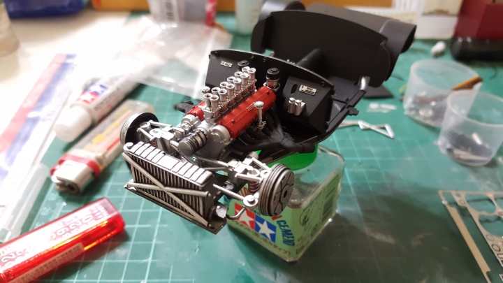 [Hasegawa 1:24] 長谷川  法拉利 250 TR  Hasegawa Ferrari 250 Testa Rossa 製作過程