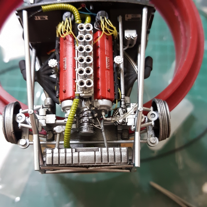 [Hasegawa 1:24] 長谷川  法拉利 250 TR  Hasegawa Ferrari 250 Testa Rossa 製作過程
