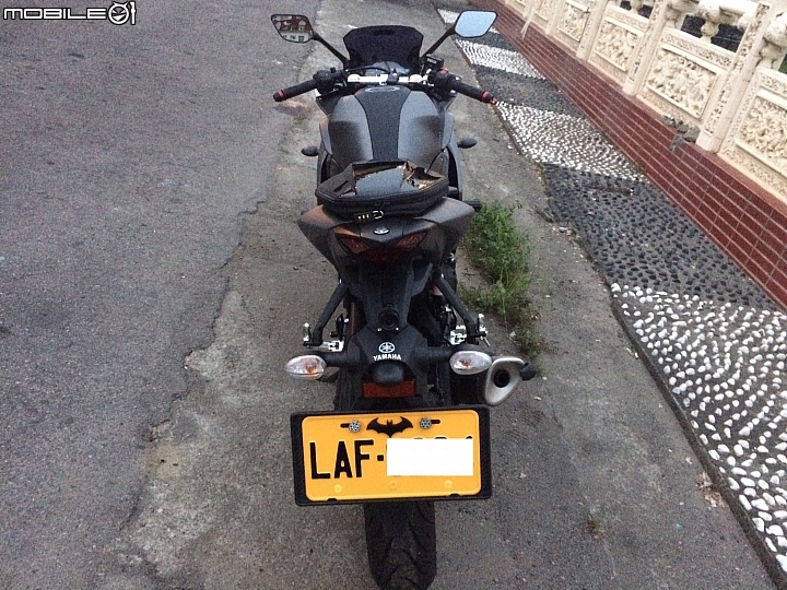 暗黑軍團YAMAHA-R3消光灰之關箱
