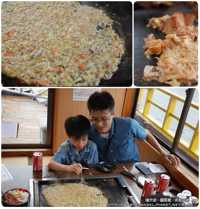 東京新風潮《江戶前汽船》文字燒、炒麵、飲料酒類無限供應，還可飽覽東京灣美景