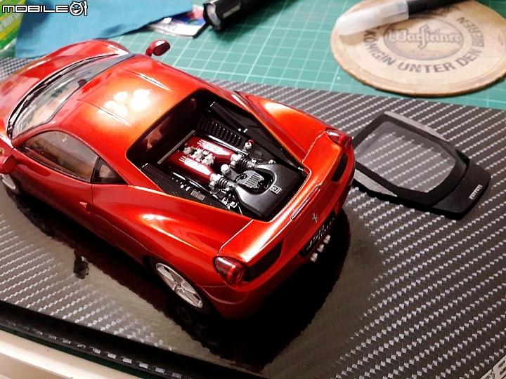 [Revell 1:24] 利華 法拉利 458 Italia  Ferrari 458 Italia 製作過程