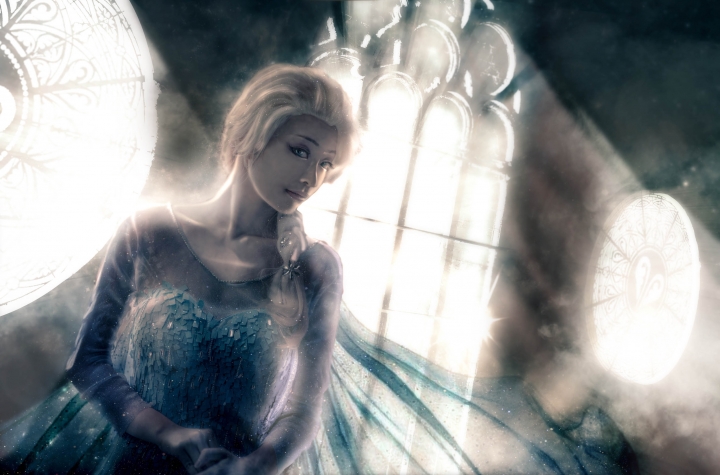 【作品分享】羞很大，沒有城堡就自己蓋一座吧，冰雪奇緣Elsa