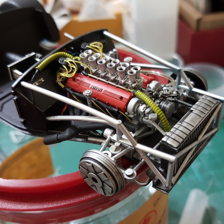 [Hasegawa 1:24] 長谷川  法拉利 250 TR  Hasegawa Ferrari 250 Testa Rossa 製作過程