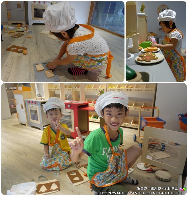 原木打造的親子遊戲空間X木樂地台北大安館★德國Hape原木玩具、家家酒廚房、超市、滑梯玩沙、娃娃屋、軌道車車★