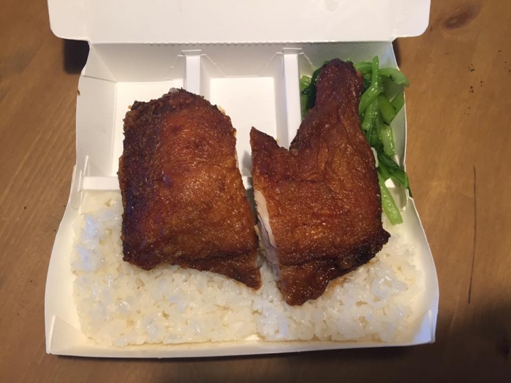 (台南)好精緻好划算CP值超高的雞腿便當，80元。