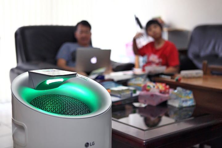 LG PuriCare空氣清淨機(大白)讓我大口呼吸好空氣