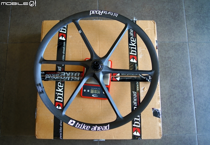 德國製BIKE AHEAD碳纖維碟煞刀輪！1,158g Tubeless / Clincher / open胎