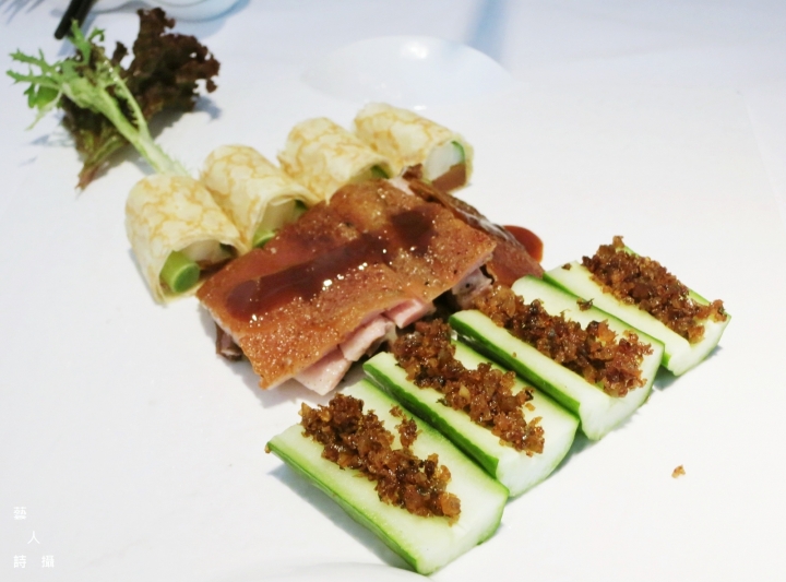 彷彿置身於美術館用餐.台北國賓大飯店粵菜廳松露龍蝦套餐