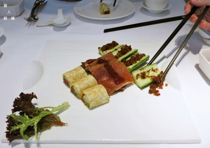 彷彿置身於美術館用餐.台北國賓大飯店粵菜廳松露龍蝦套餐
