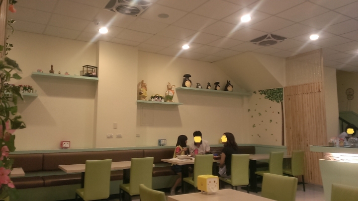 [義大利麵/小火鍋/韓式鍋粑飯/燉飯/焗烤/下午茶]苗栗頭份尚順店兔子廚房親子餐廳食記 ~可愛的龍貓公仔擺設~