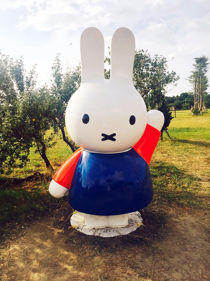 【八里 | 景點】可愛度爆表的米飛Miffy兔公園