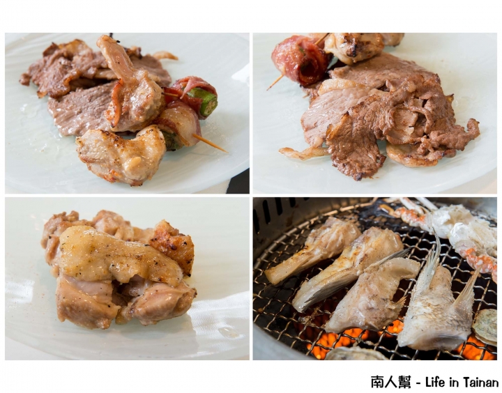 【台南市東區-吃到飽】調酒.氣泡水飲料暢飲│烤螃蟹.牡蠣.鳳螺│首創迴轉燒物吃到飽~~排隊燒物