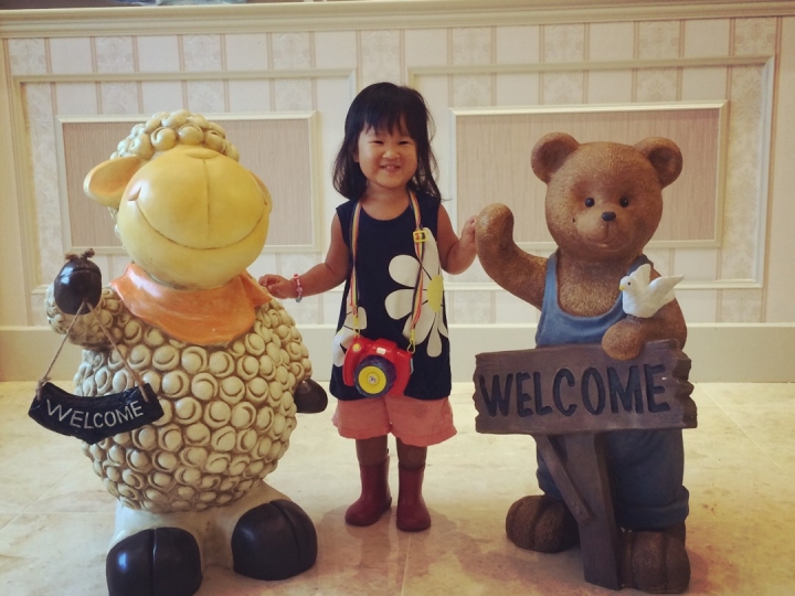 嬰嬰2歲花蓮小旅行『美兆廚房+白金漢宮民宿』