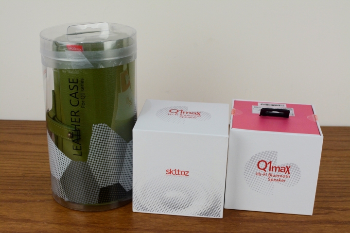 [爆肝開箱]粉嫩系Skitoz Q1 Max 磨菇造型行動立體聲NFC藍牙喇叭