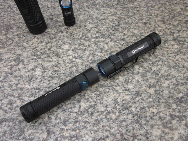 OLIGHT H1(16340) & S2R (18650) & R50 (26650)  多用型頭燈處女之作 和  輕.重兩級量隨充EDC