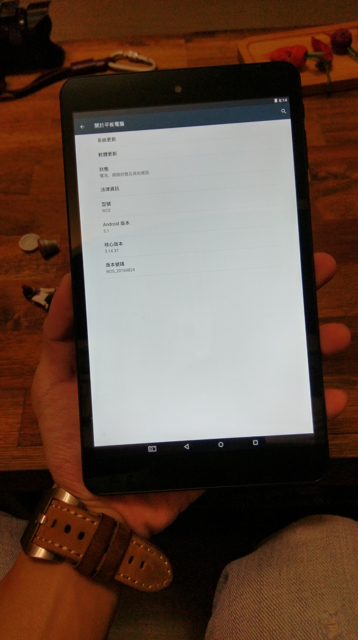 品鉑PIPO W2s 雙系統開箱 Android 5.1 / Windows 10