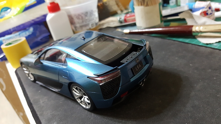 [Tamiya 1:24] 田宮 凌志 LFA  Lexus LFA  製作過程