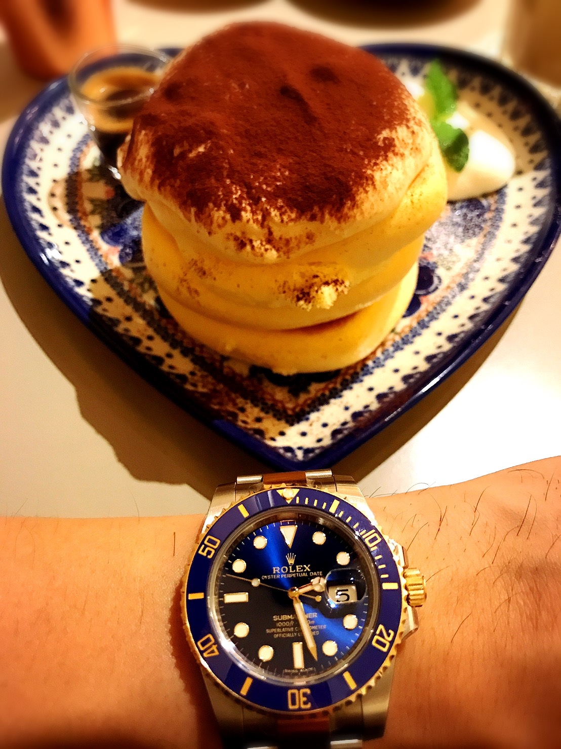 [開箱] 勞力士 Rolex 116613LB 夢幻藍半金水鬼