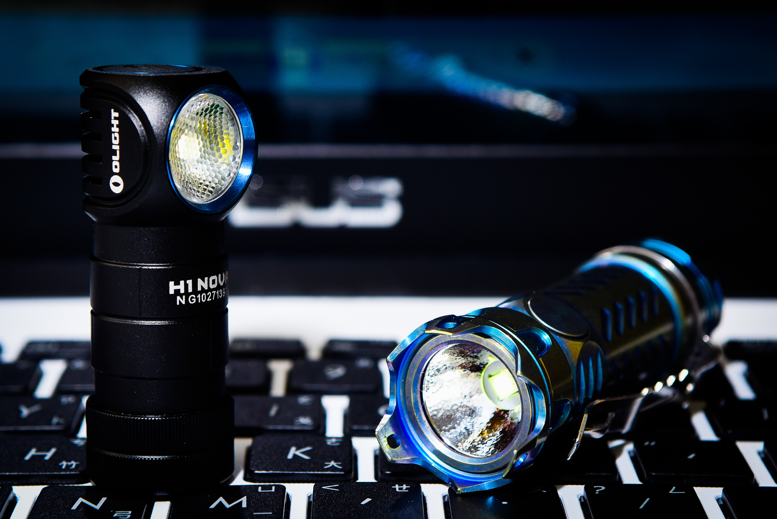 可愛的Olight 傲雷 H1 靈狐 500流明 頭燈