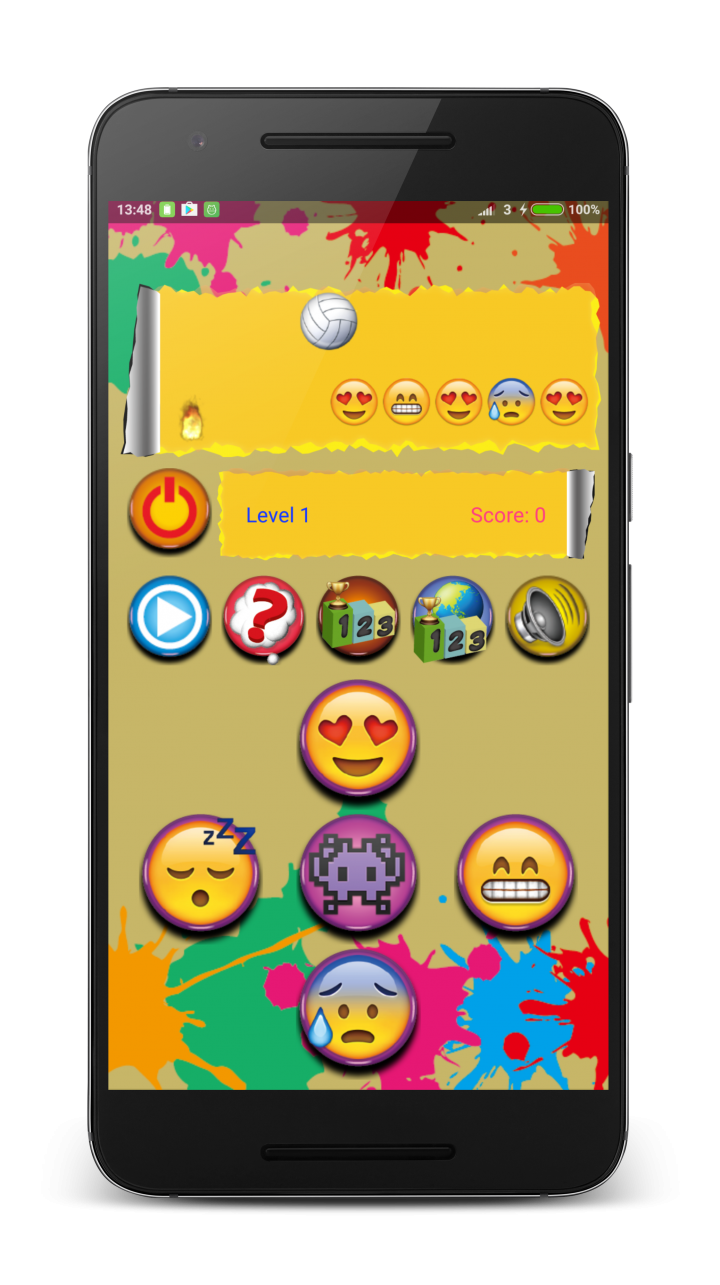 [Android] Emoji大作戰(Emoji War) - 一個考你眼明手快的遊戲