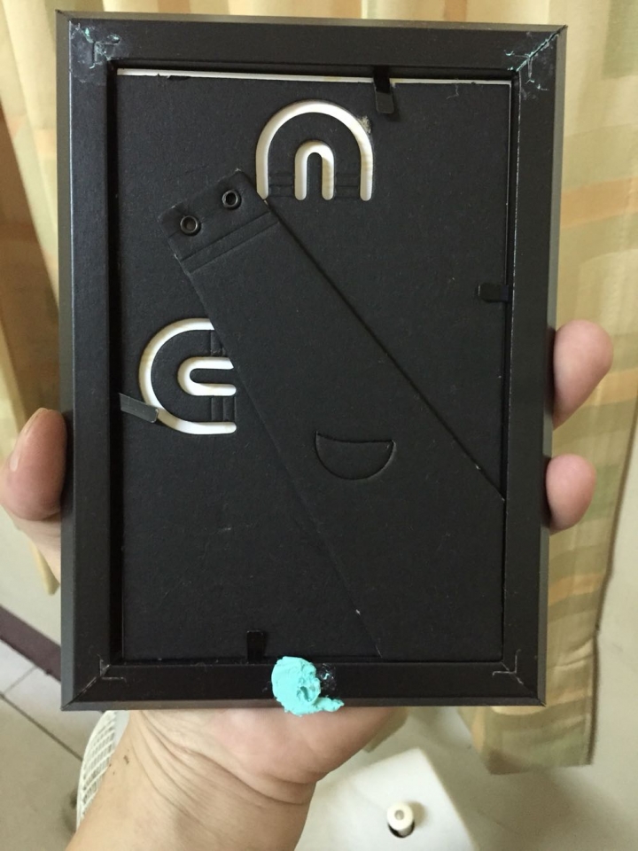 相框固定方法
