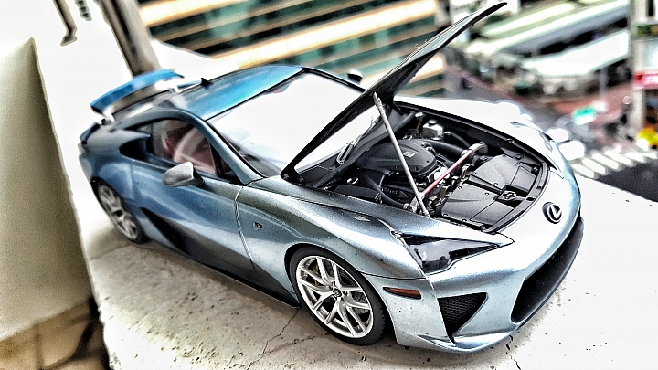 [Tamiya 1:24] 田宮 凌志 LFA  Lexus LFA  製作過程