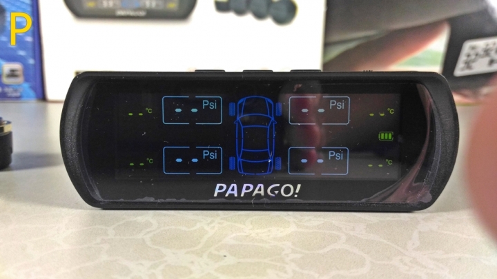 三款太陽能胎壓偵測比較 Papago S60E supercam 獵豹 T190 Trywin TPMS 300Solar