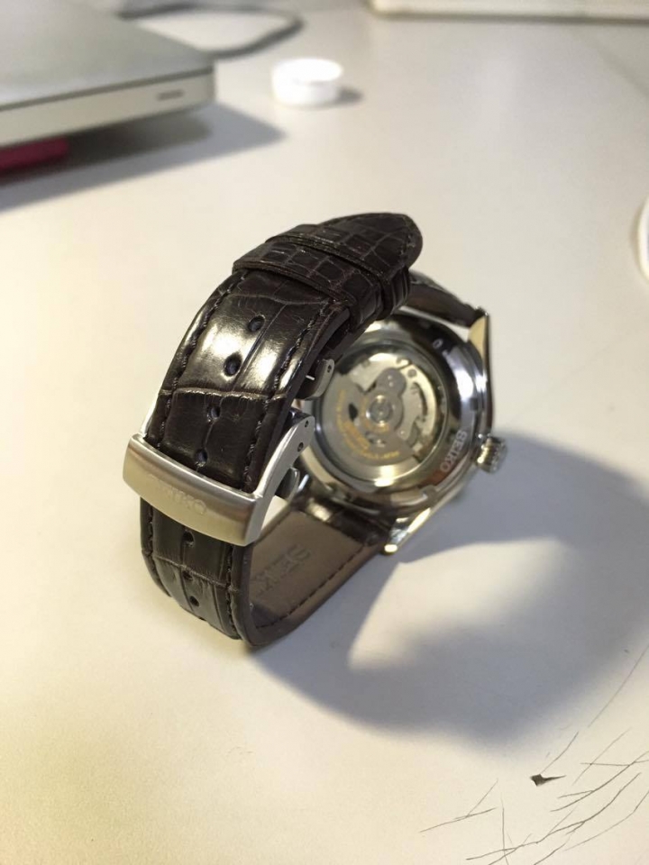 精工SEIKO 60週年紀念 PRESAGE 白面動力儲存腕錶