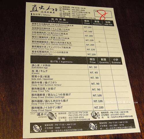 [食記] 台北 士林 直火人 燒肉丼飯屋 - 士林夜市內人氣丼飯，澠井川系列分店（近士林捷運站）