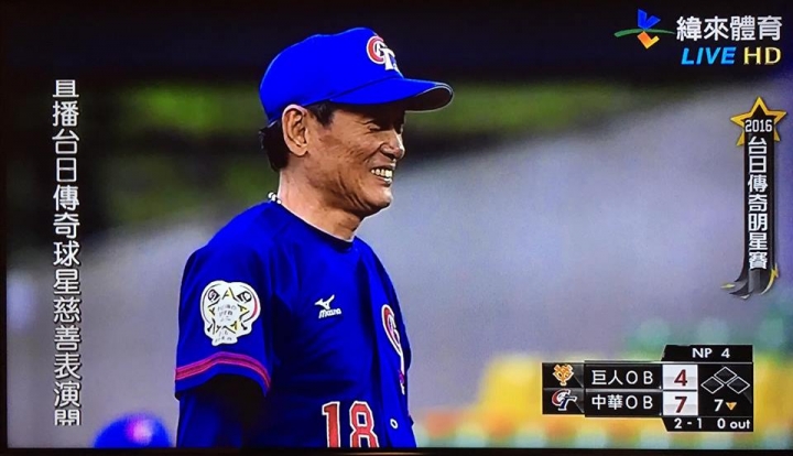 沒想到竟然可以看到OH桑上場打擊！