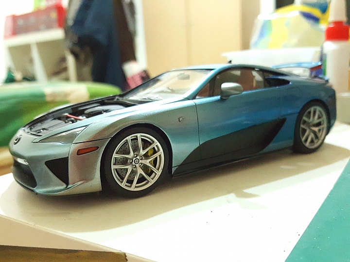 [Tamiya 1:24] 田宮 凌志 LFA  Lexus LFA  製作過程