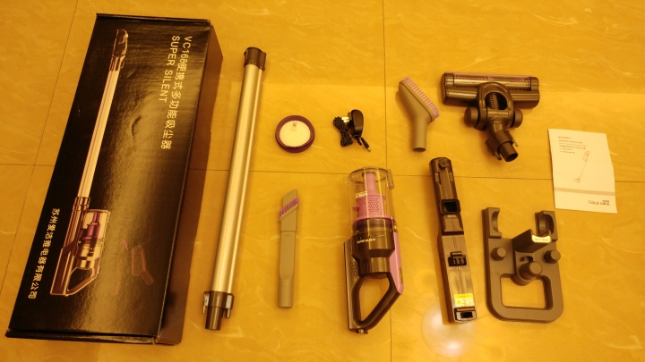 鑫愛家無線手持吸塵器VC-168與愛建無線手持吸塵器VC-219A開箱與簡易評比