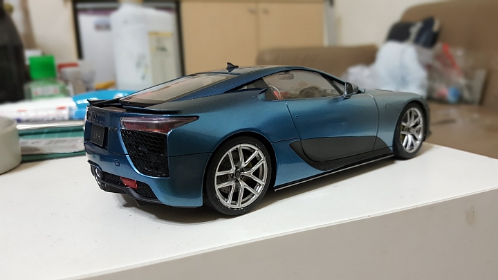 [Tamiya 1:24] 田宮 凌志 LFA  Lexus LFA  製作過程
