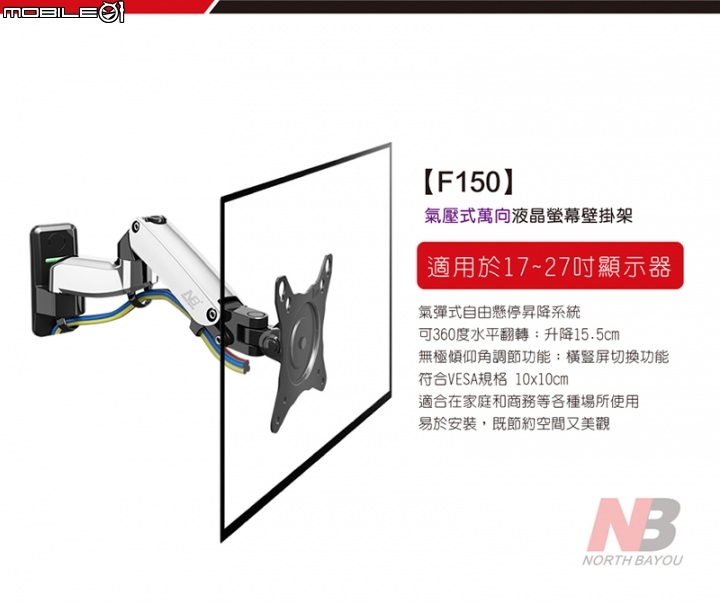 關於螢幕想要用壁掛問題一問!!