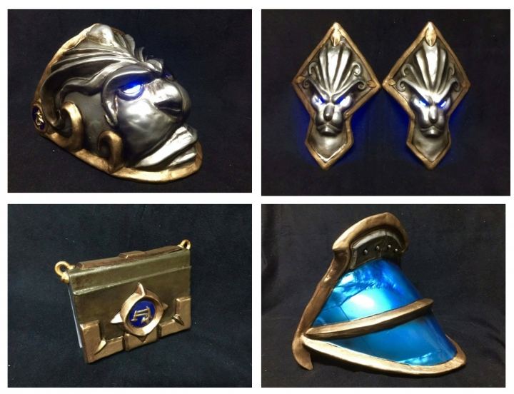 COSPLAY 阿薩斯 道具服裝製作分享 (圖少)