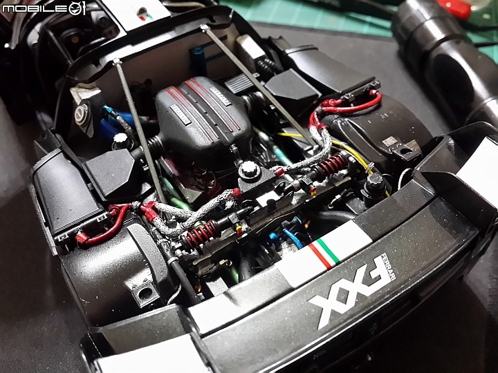 [Tamiya 1:24] 田宮 法拉利 FXX  Ferrari  FXX  製作過程