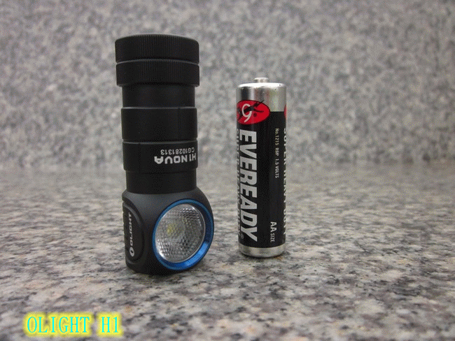 OLIGHT H1(16340) & S2R (18650) & R50 (26650)  多用型頭燈處女之作 和  輕.重兩級量隨充EDC