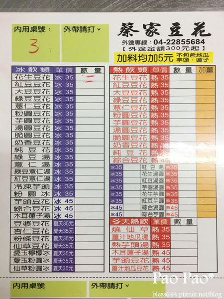【台中】忠孝夜市必吃-黃家村藥燉排骨&蔡家豆花