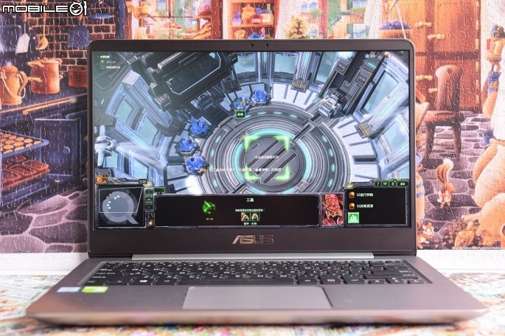 全金屬窄邊框輕薄筆電ASUS ZenBook UX410UQ