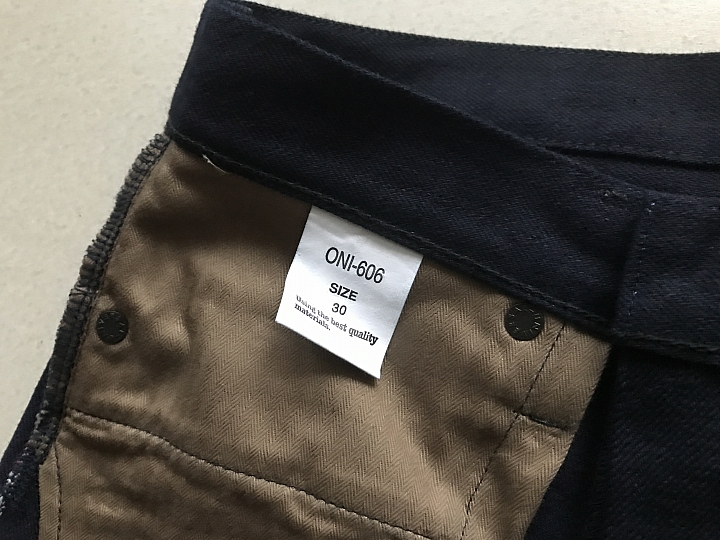 [可遇難求] Oni Denim Oni-606 Super Tight Tapered Slim 縱緯 Indigo