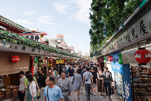 [走跳] 日本東京五日遊 day3 （下）- 雷門、淺草寺、利久牛舌、晴空塔（skytree）