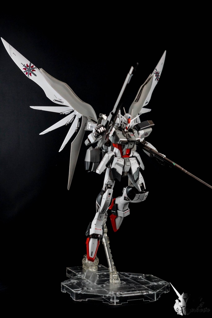 魂限 MG 1/100 IMPULSE GUNDAM BLANCHE 命運脈衝-天空之皇女