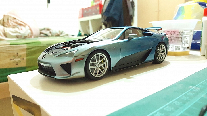 [Tamiya 1:24] 田宮 凌志 LFA  Lexus LFA  製作過程