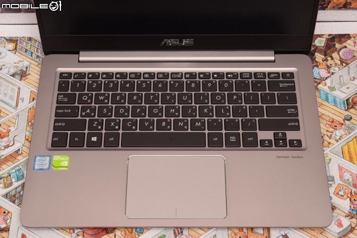 全金屬窄邊框輕薄筆電ASUS ZenBook UX410UQ