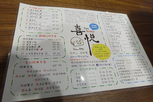【食記】板橋縣民大道。喜悅早餐坊~創意饅頭料理